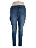 Nine West Solid Blue Jeans Size 16 - photo 1