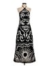 Commense Graphic Black Cocktail Dress Size XS - photo 1