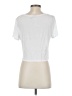 Alya White Short Sleeve T-Shirt Size S - photo 2
