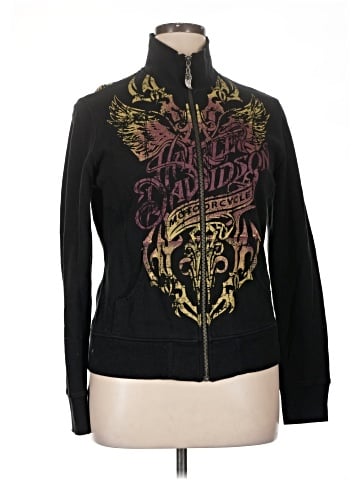 Harley Davidson Zip Up Hoodie (view 1)