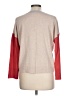 Lilla P Color Block Gray Pullover Sweater Size L - photo 2