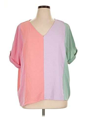 Bibi 3/4 Sleeve Blouse (view 1)