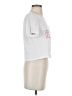 Alya White Short Sleeve T-Shirt Size S - photo 4