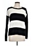 a.n.a. A New Approach 100% Acrylic Stripes Black Pullover Sweater Size L - photo 1