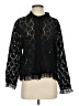 Carducci Black Long Sleeve Blouse Size S (estimated) - photo 1