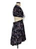 Express 100% Rayon Floral Blue Cocktail Dress Size S - photo 4