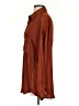 Free People 100% Polyester Brown Long Sleeve Blouse Size S - photo 5