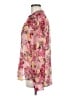 Kut from the Kloth 100% Polyester Floral Pink Long Sleeve Blouse Size M - photo 5