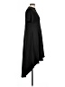Unbranded 100% Cotton Solid Black Casual Dress Size L - photo 4