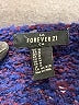 Forever 21 Color Block Purple Pullover Sweater Size M - photo 7