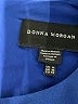 Donna Morgan Solid Blue Casual Dress Size 14 - photo 7