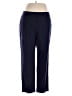 St. John Solid Blue Dress Pants Size 14 - photo 1