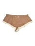 By Anthropologie Polka Dots Gold Shorts Size M - photo 1