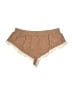 By Anthropologie Polka Dots Gold Shorts Size M - photo 2