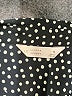 LC Lauren Conrad 100% Polyester Polka Dots Black Long Sleeve Blouse Size M - photo 7