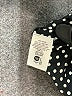 LC Lauren Conrad 100% Polyester Polka Dots Black Long Sleeve Blouse Size M - photo 8