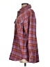 Steve Madden Plaid Burgundy Long Sleeve Button-Down Shirt Size S - photo 5