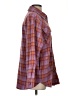 Steve Madden Plaid Burgundy Long Sleeve Button-Down Shirt Size S - photo 4