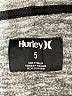 Hurley 100% Polyester Gray Zip Up Hoodie Size 5 - photo 3