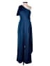 Theia Blue Jumpsuit Size 2 - photo 1