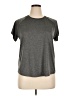Tek Gear 100% Polyester Metallic Gray Active T-Shirt Size XL - photo 1