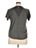 Tek Gear 100% Polyester Metallic Gray Active T-Shirt Size XL - photo 2