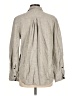 Rag & Bone 100% Polyester Metallic Gray Long Sleeve Blouse Size L - photo 2
