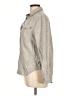 Rag & Bone 100% Polyester Metallic Gray Long Sleeve Blouse Size L - photo 5