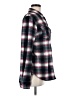Eden & Olivia Plaid Gray Long Sleeve Button-Down Shirt Size M - photo 4