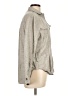 Rag & Bone 100% Polyester Metallic Gray Long Sleeve Blouse Size L - photo 4