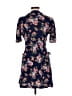 Bardot 100% Polyester Floral Blue Casual Dress Size 4 - photo 2