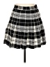 Grace Plaid Black Casual Skirt Size L - photo 2