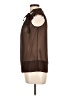 BCX Brown Sleeveless Blouse Size L - photo 5