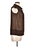 BCX Brown Sleeveless Blouse Size L - photo 4