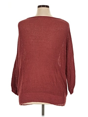 Olivia Grey 3/4 Sleeve Top (view 2)