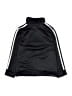Adidas 100% Polyester Black Track Jacket Size 4T - photo 2