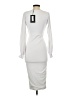 PrettyLittleThing Ivory Casual Dress Size 2 - photo 2