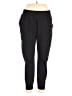 Apana Solid Black Casual Pants Size L - photo 1