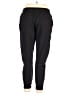 Apana Solid Black Casual Pants Size L - photo 2
