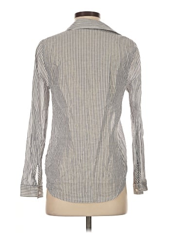 L'Agence Long Sleeve Button-Down Shirt (view 2)