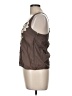Floreat Brown Sleeveless Blouse Size 6 - photo 5