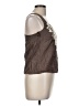 Floreat Brown Sleeveless Blouse Size 6 - photo 4