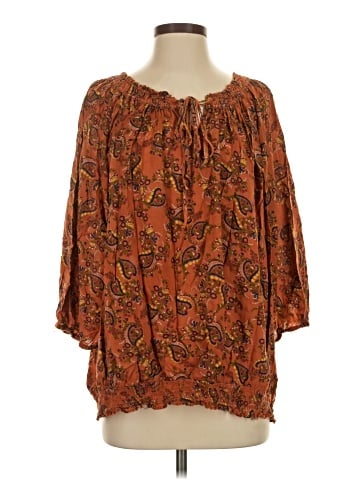 Pure Energy 3/4 Sleeve Blouse (view 1)