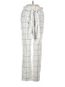 SOHO Apparel Ltd Plaid Gray White Casual Pants Size M - photo 1