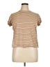 Universal Thread 100% Cotton Tan Short Sleeve Top Size XL - photo 1
