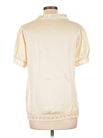 Joie Short Sleeve Silk Top (view 2)