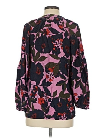 Caslon 3/4 Sleeve Blouse (view 2)