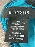 B. Darlin 100% Polyester Solid Blue Cocktail Dress Size 1 - 2 - photo 4