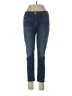 Lucky Brand Solid Blue Jeans Size 10 - photo 1