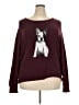 Falls Creek Graphic Burgundy Pullover Sweater Size 2X - photo 1